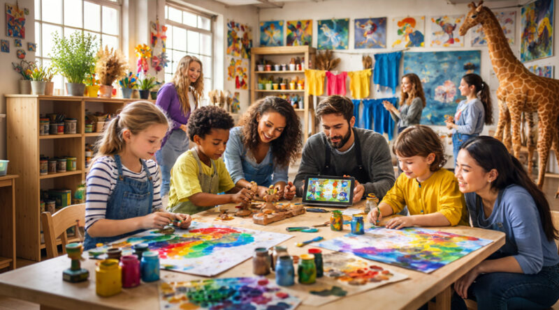 Junge Kunst Mitte - Künstlerische Bildungsangebote für Kinder und Jugendliche