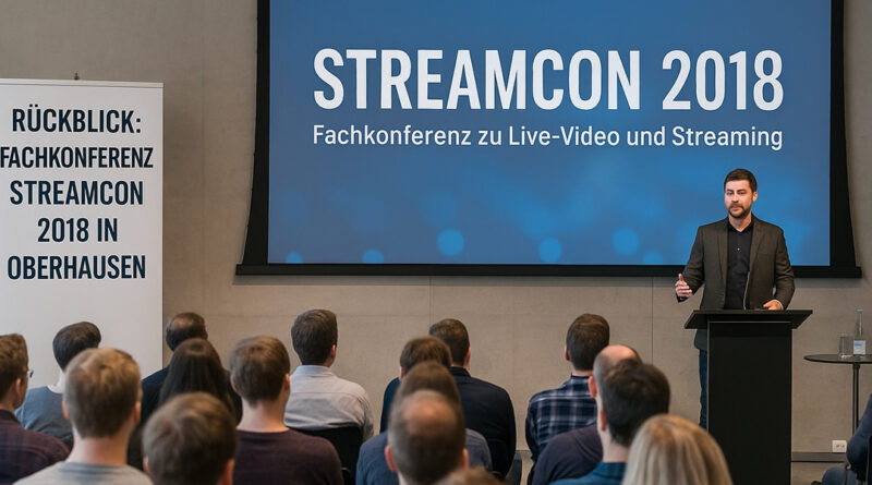 Fachkonferenz zum Thema Streaming: Rückblick zur StreamCon 2018