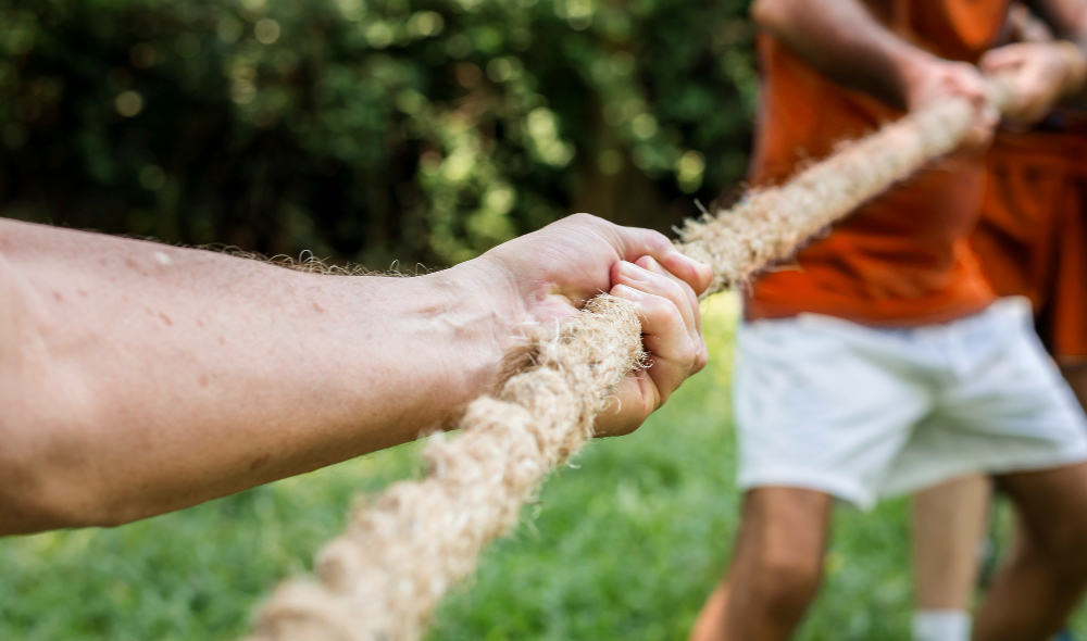 Programm beim Tug of War 2023