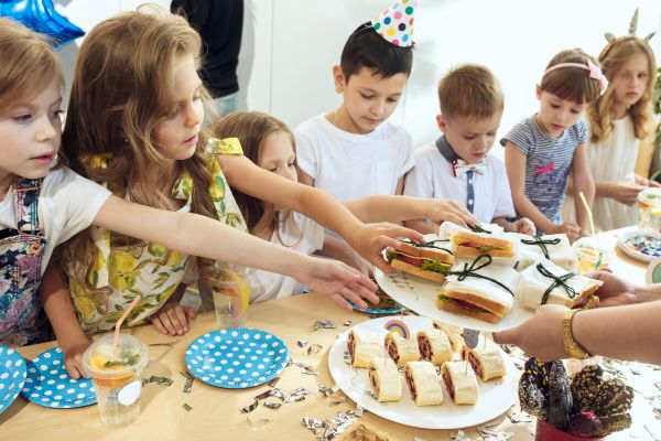 Essen zum Kindergeburtstag