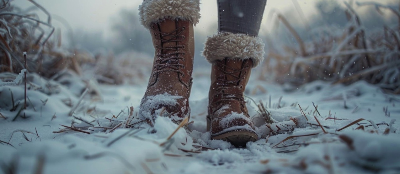 Stiefel und gefüttertes Schuhwerk