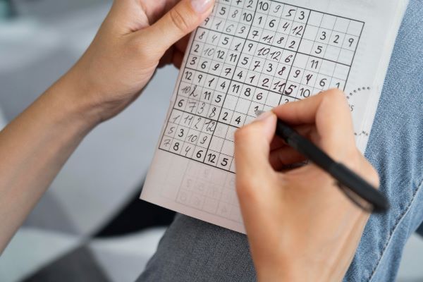 Kreuzworträtsel und Sudoku