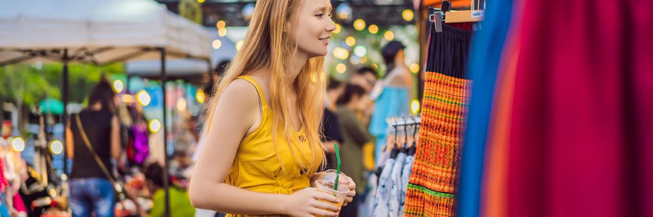 Am Flohmarkt Verhandeln