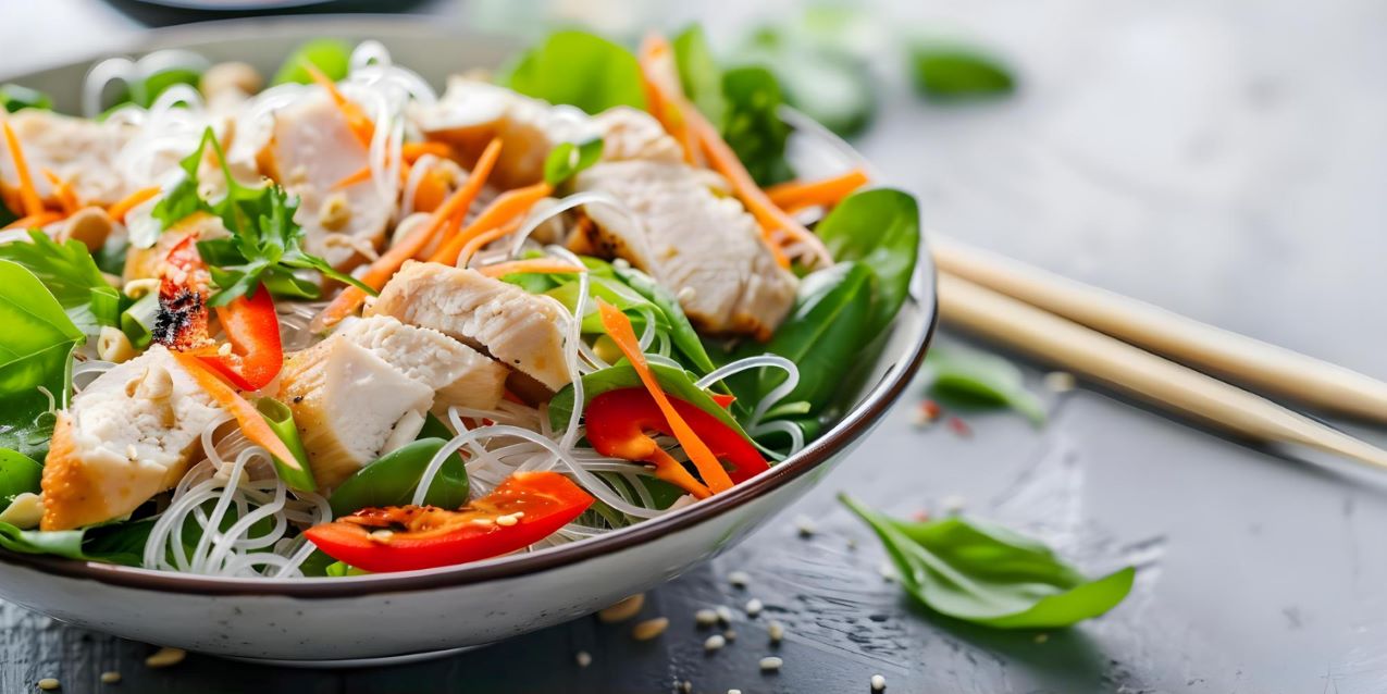 Asiatischer Glasnudelsalat