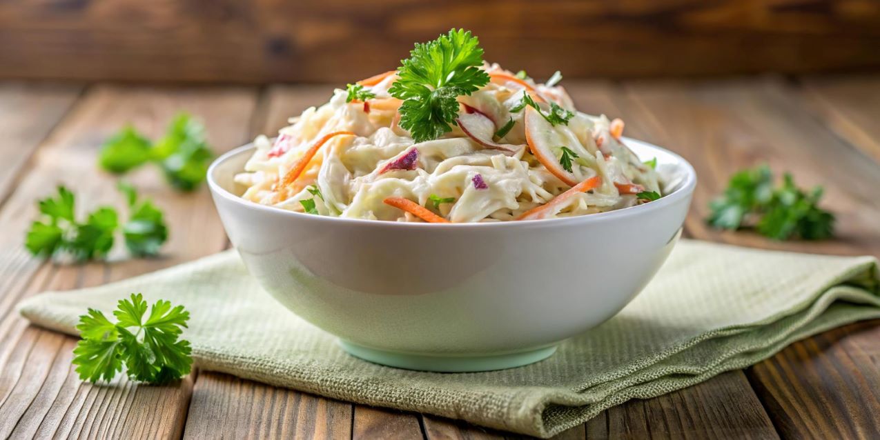 Coleslaw Salat für die Party