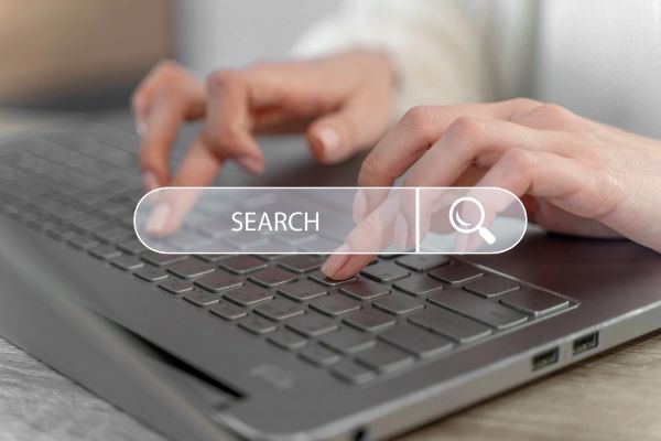 Internetseite als Informationsquelle