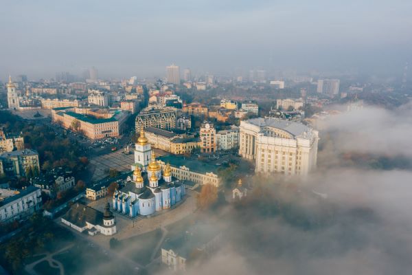 Smog in der Stadt