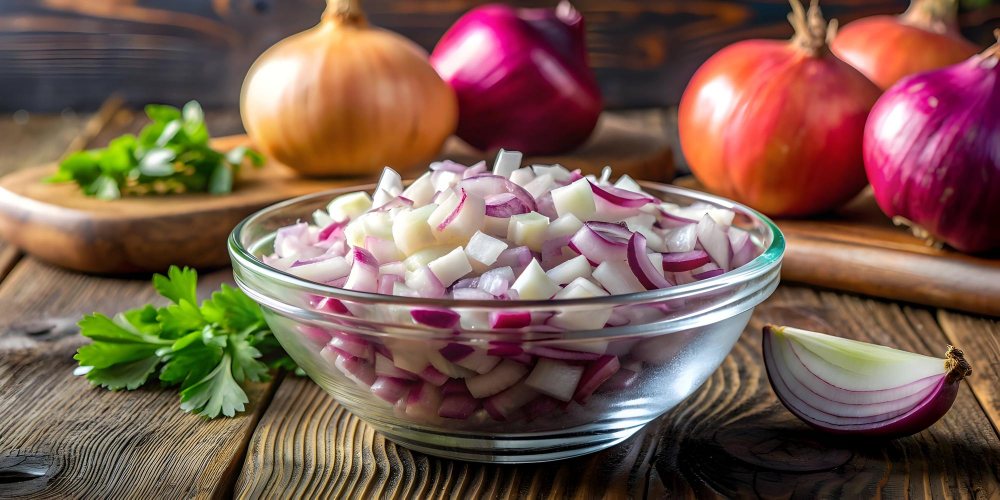 Zwiebelsaft ohne kochen