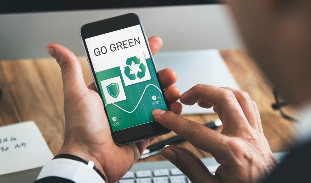 Nachhaltige Lösungen für Computer und Smartphones