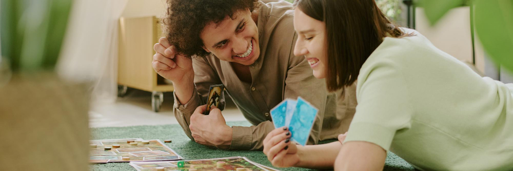 Brettspiele mit der Familie Spielen