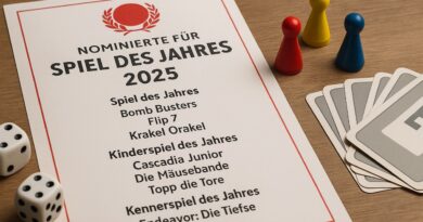 Nominierte für Spiel des Jahres 2025 stehen fest
