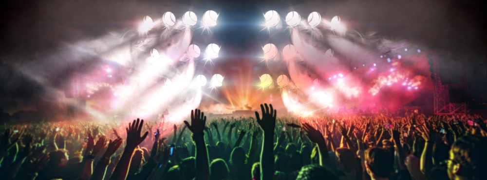 Licht, Visuals und Inszenierung auf dem Open Air Konzert