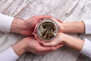 Private Hilfe und Spenden