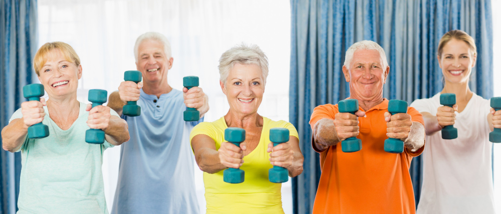 Motivation für Senioren Sport