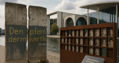 In Gedenken: Das Mauer-Mahnmal in Berlin