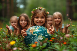 Kinder können Klimaschutz Botschafter werden