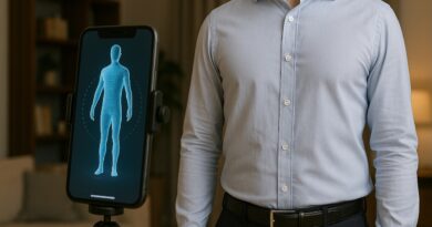 Maßhemd online: So gelingt der digitale Körper‑Scan