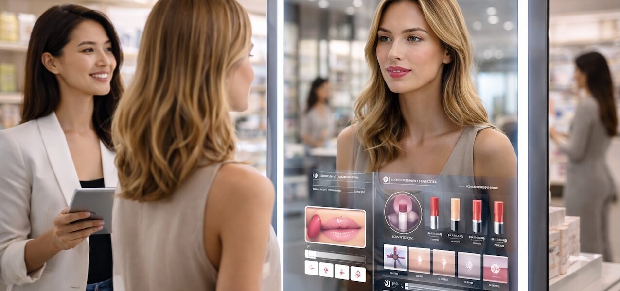 Smart Mirrors: Die Zukunft des Einkaufens im Beauty-Sektor