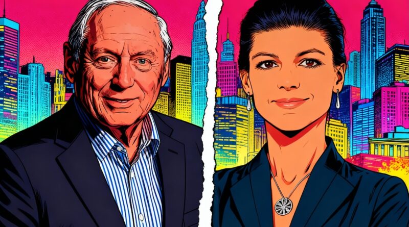 Wagenknecht und Lafontaine getrennt: Taz! berichtet