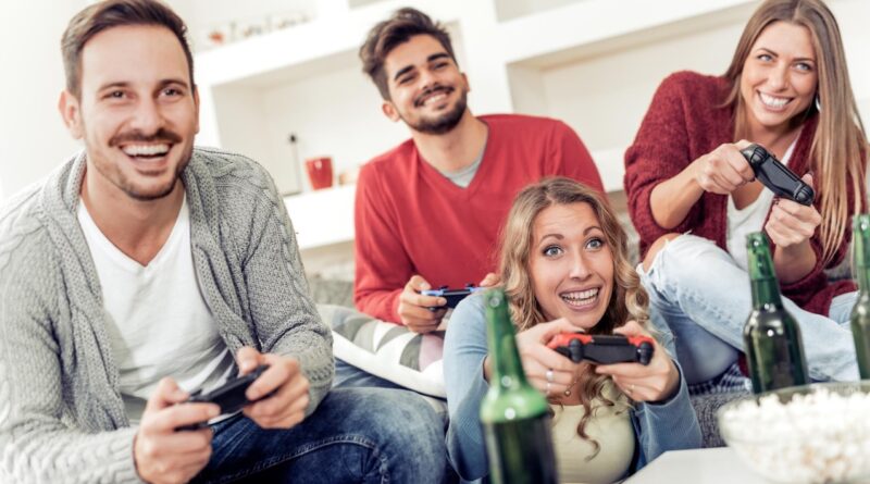 Gemeinschaftlicher Spieleabend: Board- & Videospiele für Erwachsene