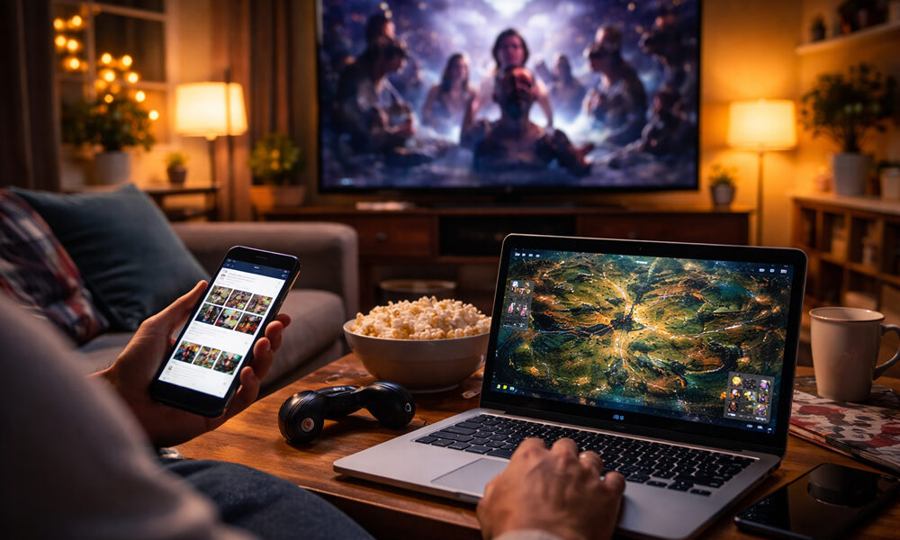 Warum Second-Screen-Nutzung Beim Streamen Und Gaming Zunimmt