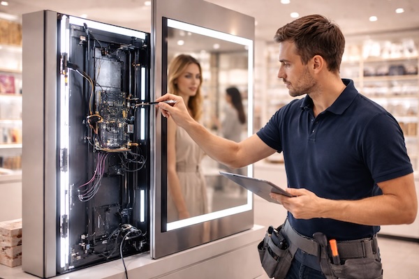 Wartung Smart Mirror