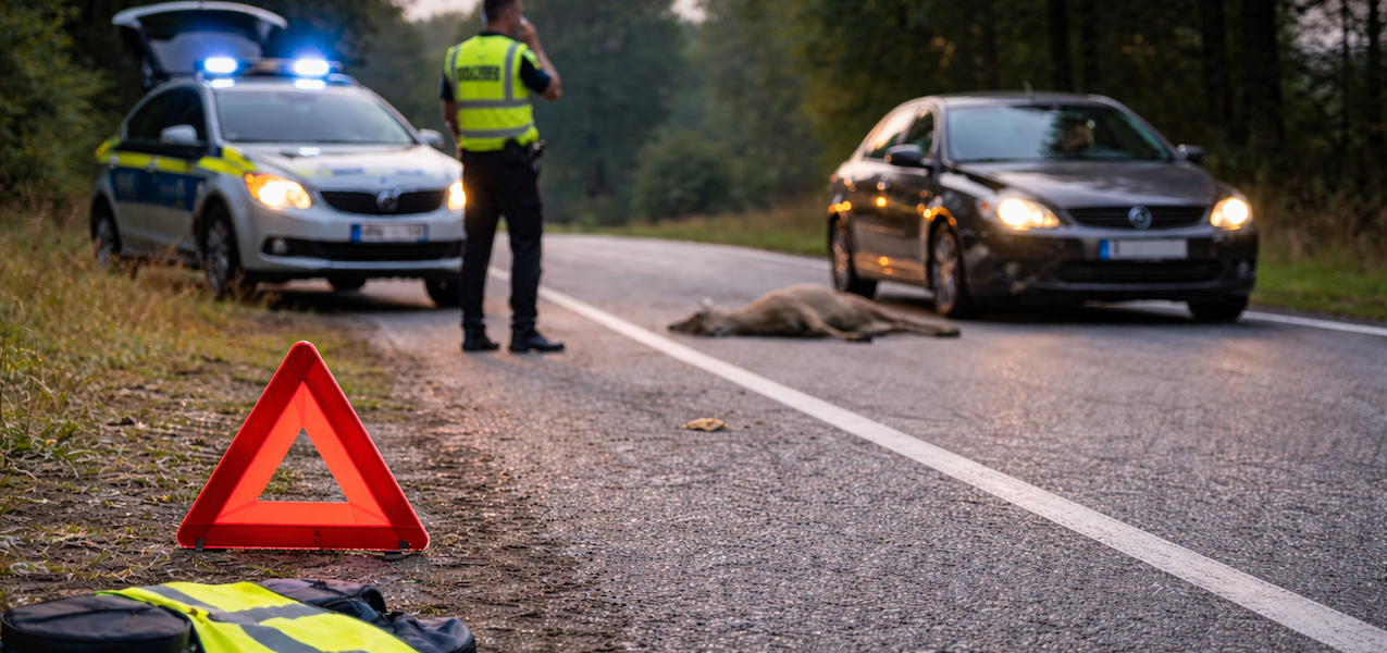 Wildunfall melden: Diese Schritte sparen Ärger und Geld