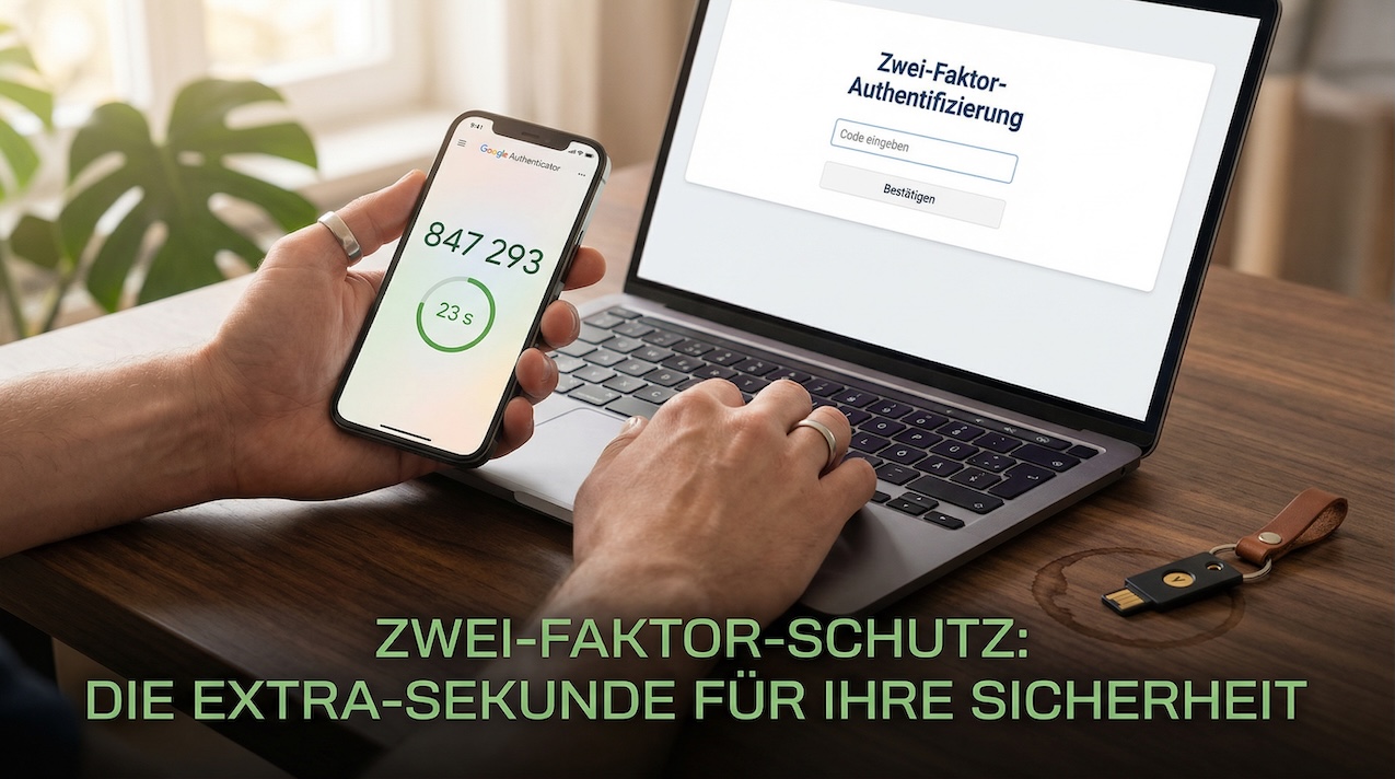 Technische Standards wie SSL und Zwei-Faktor-Authentifizierung