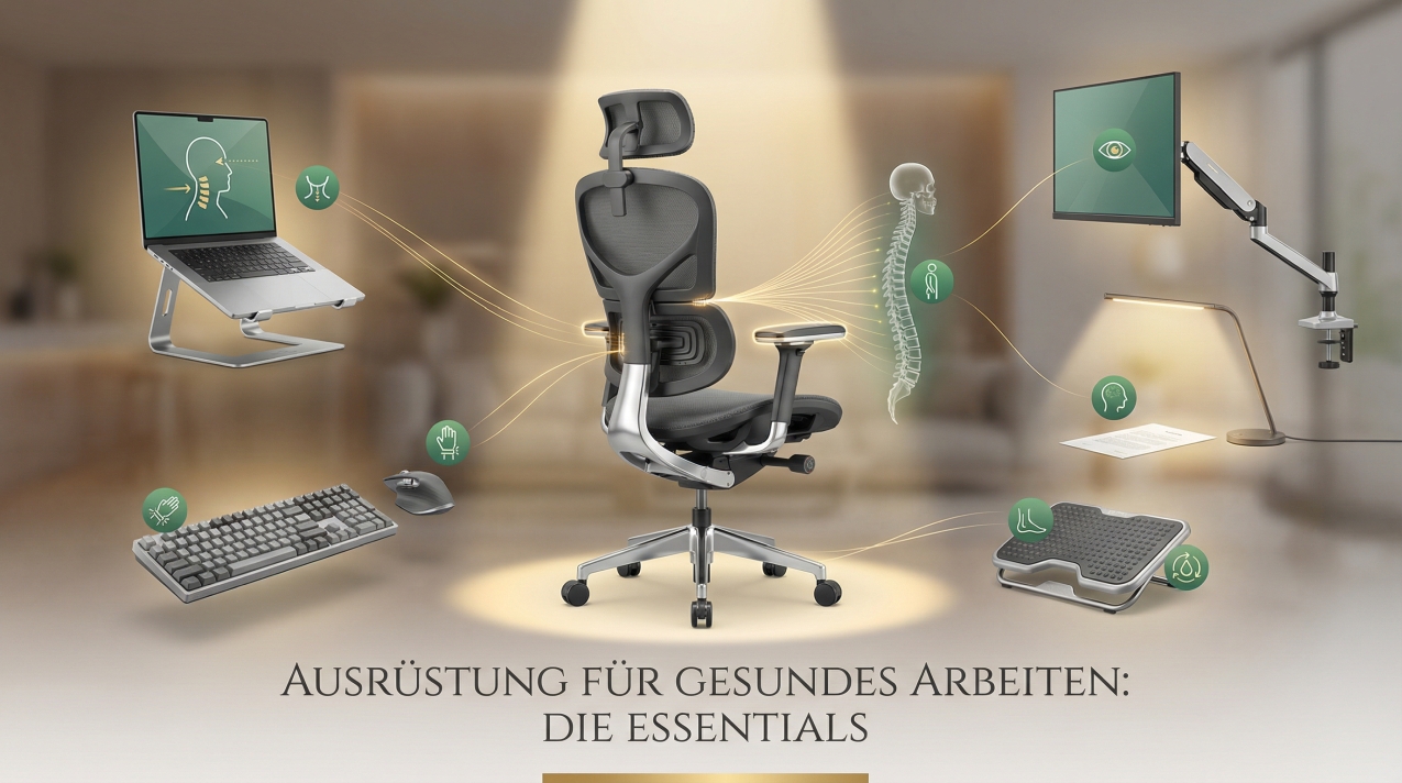 Die richtige Ausrüstung im Homeoffice ist wichtig