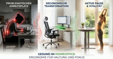 Gesund im Homeoffice arbeiten: 7 Tipps für Haltung, Rücken und Fokus
