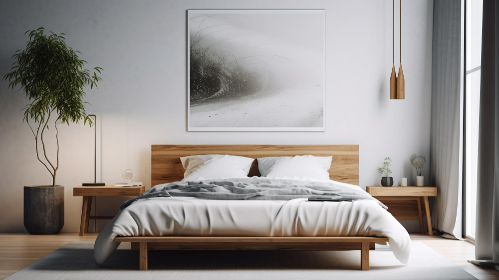 Integration in moderne Schlafzimmer