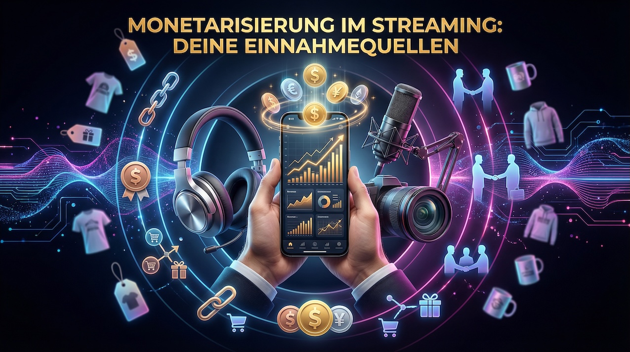 Monetarisierung – Wege und Einnahmequellen mit Let's Play Streaming