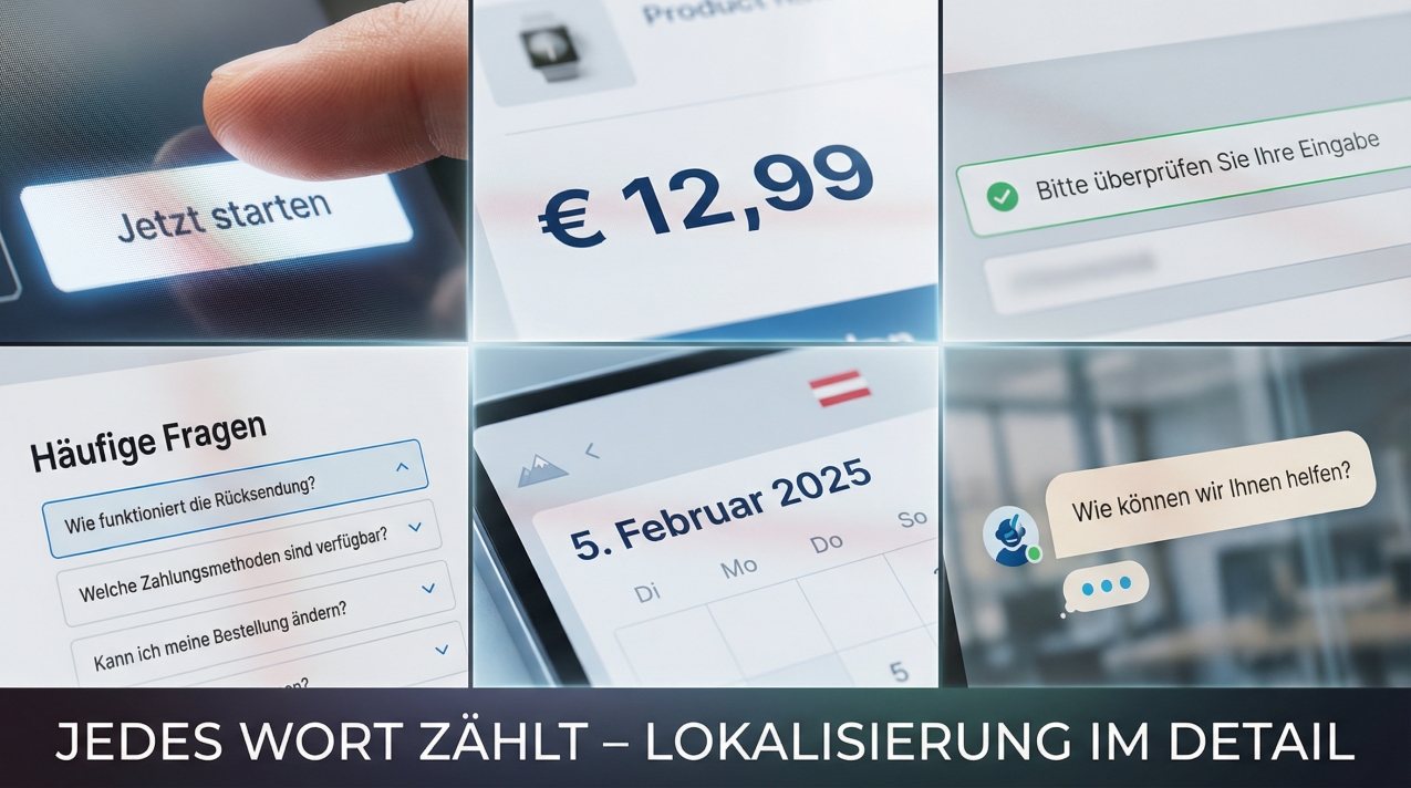 Nutzererlebnis: Lokale Sprache reduziert Reibung