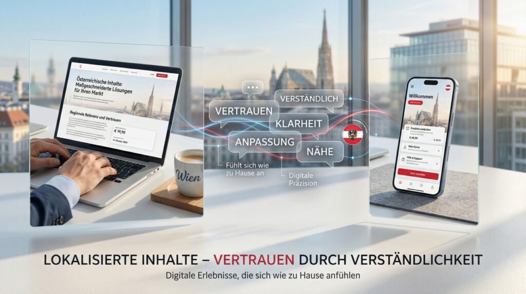 Lokalisierte Inhalte in Österreich: Warum Deutsch zum Standard wird