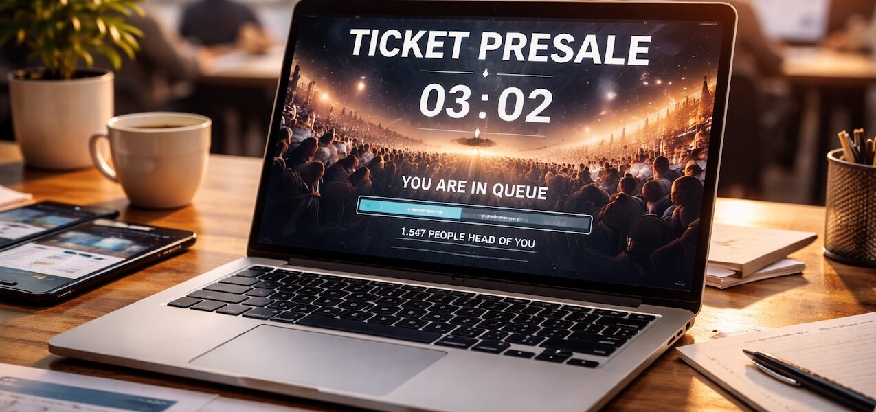 Vorverkauf meistern: Presales, Warteschlangen, Timing