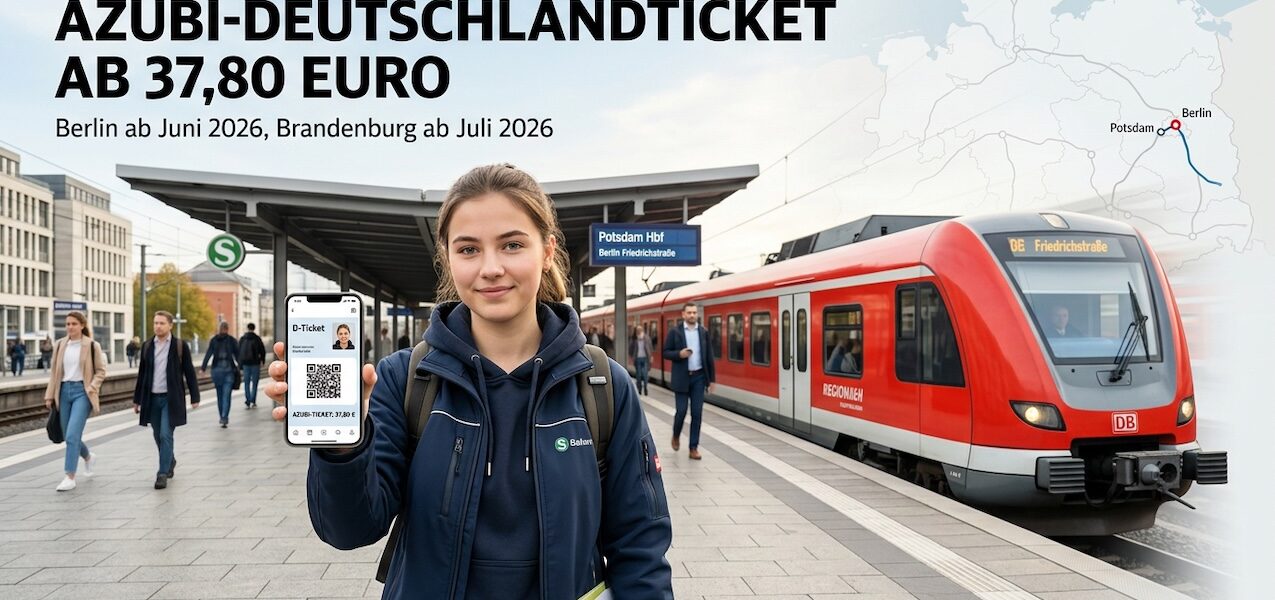 Azubis erhalten ermäßigtes Deutschlandticket im VBB