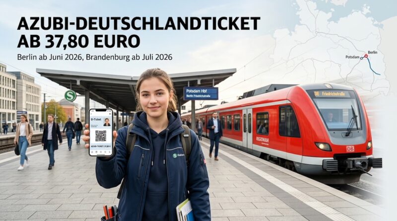 Azubis erhalten ermäßigtes Deutschlandticket im VBB