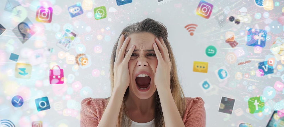 Digitale Überforderung durch Massenmedien