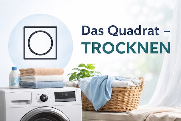 Das Quadrat – Trocknen ohne Materialschäden