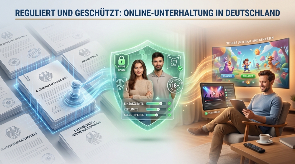 Online Casinos in Deutschland: Unterhaltung auf reguliertem Terrain