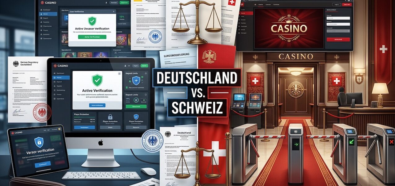 Was ist der Unterschied zwischen den deutschen und den schweizerischen Casino-Vorschriften?