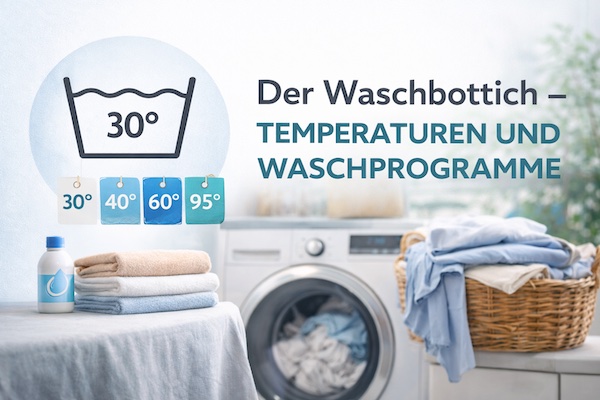 Der Waschbottich – Temperaturen und Waschprogramme richtig verstehen