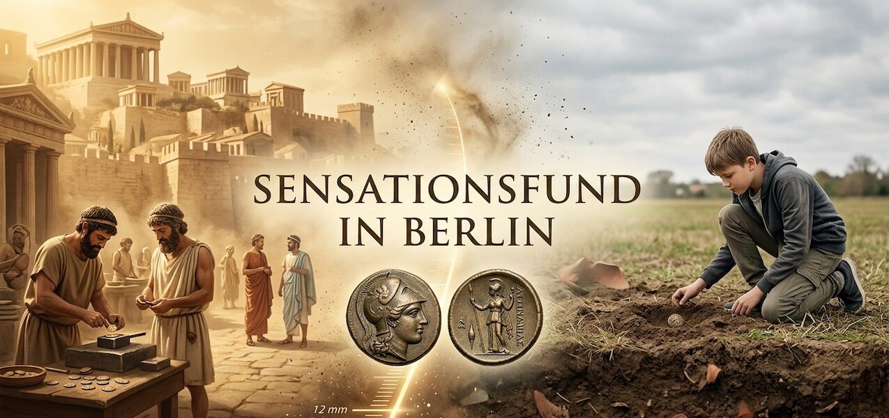 Antiker Fund in Berlin: Hellenistische Münze in Spandau entdeckt