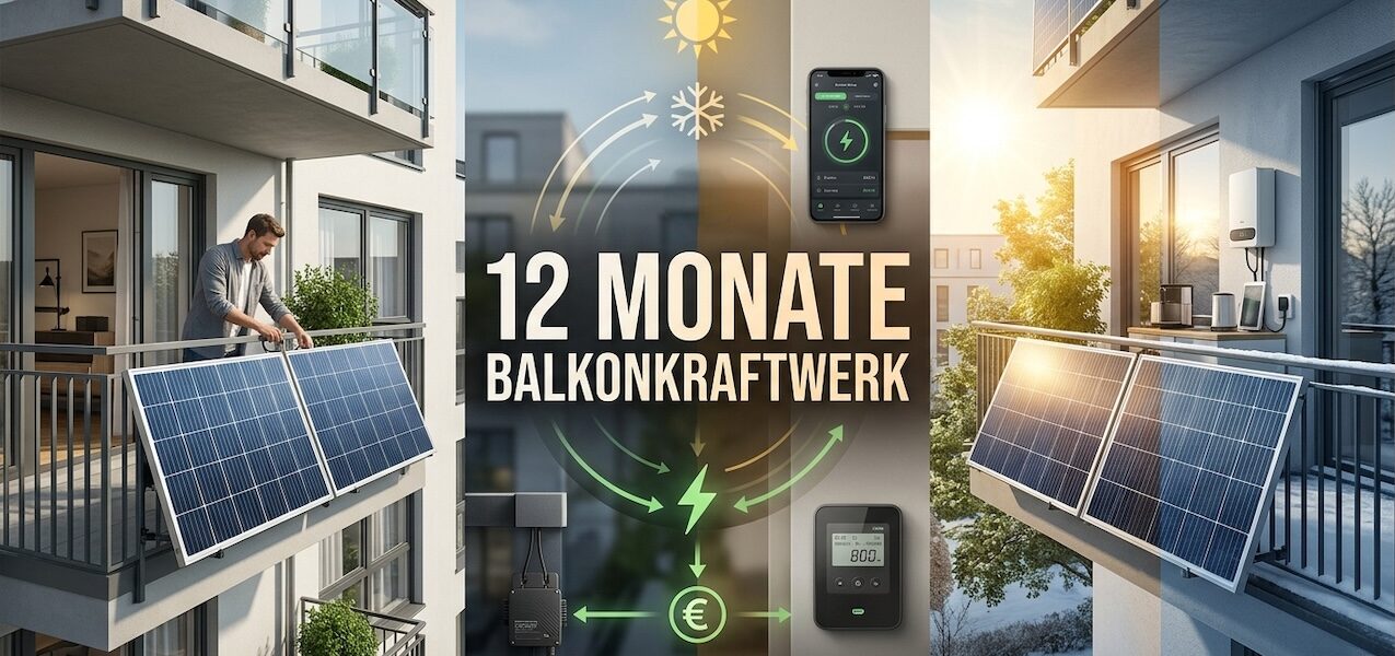 Balkonkraftwerk Erfahrungen: Was nach 12 Monaten wirklich rauskommt