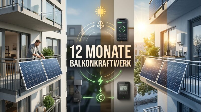 Balkonkraftwerk Erfahrungen: Was nach 12 Monaten wirklich rauskommt