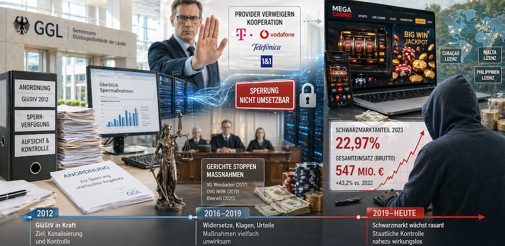 Der wachsende Glücksspiel-Schwarzmarkt