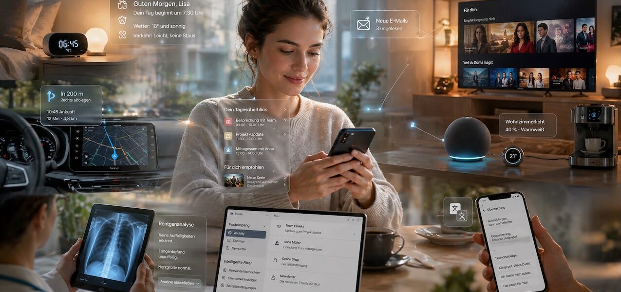 Künstliche Intelligenz im Alltag: Wo sie einem bereits begegnet