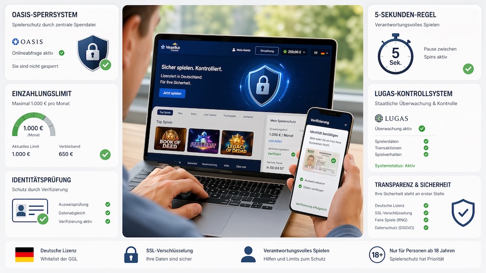 Sicherheit & Spielerschutz