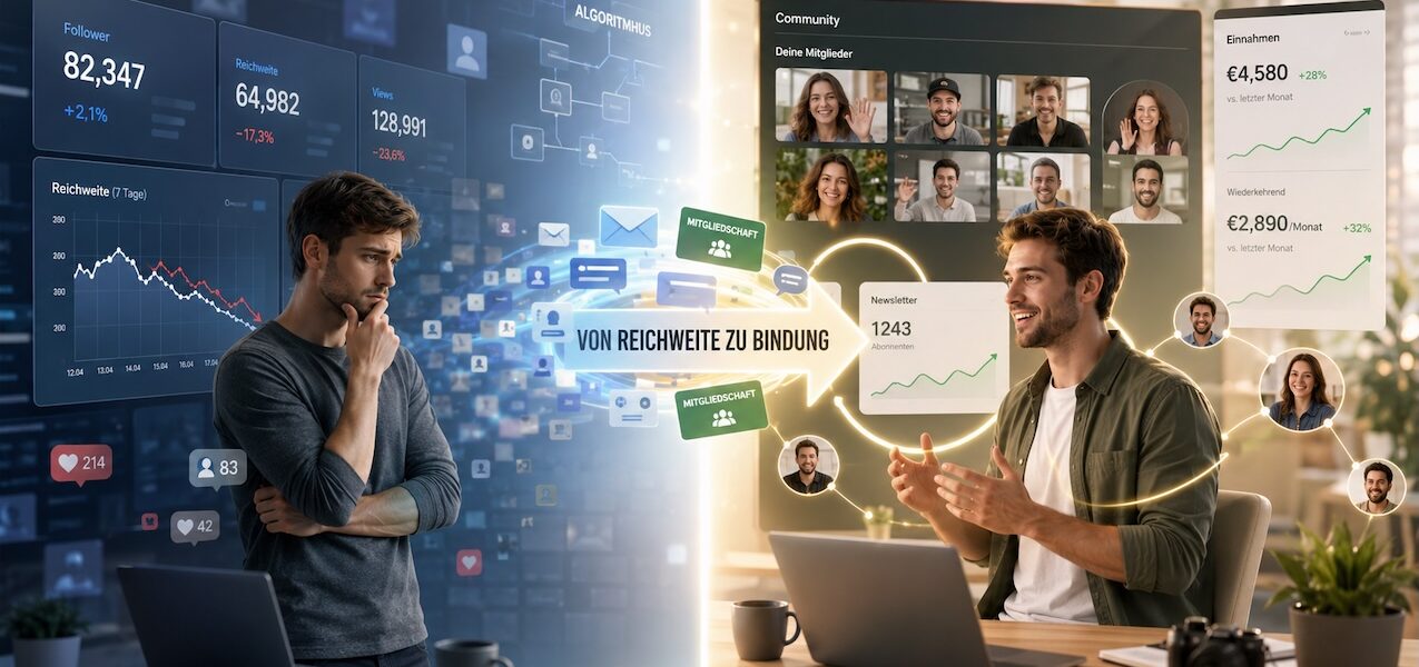 Creator-Economy 2026 und warum direkte Communities wieder wichtiger werden