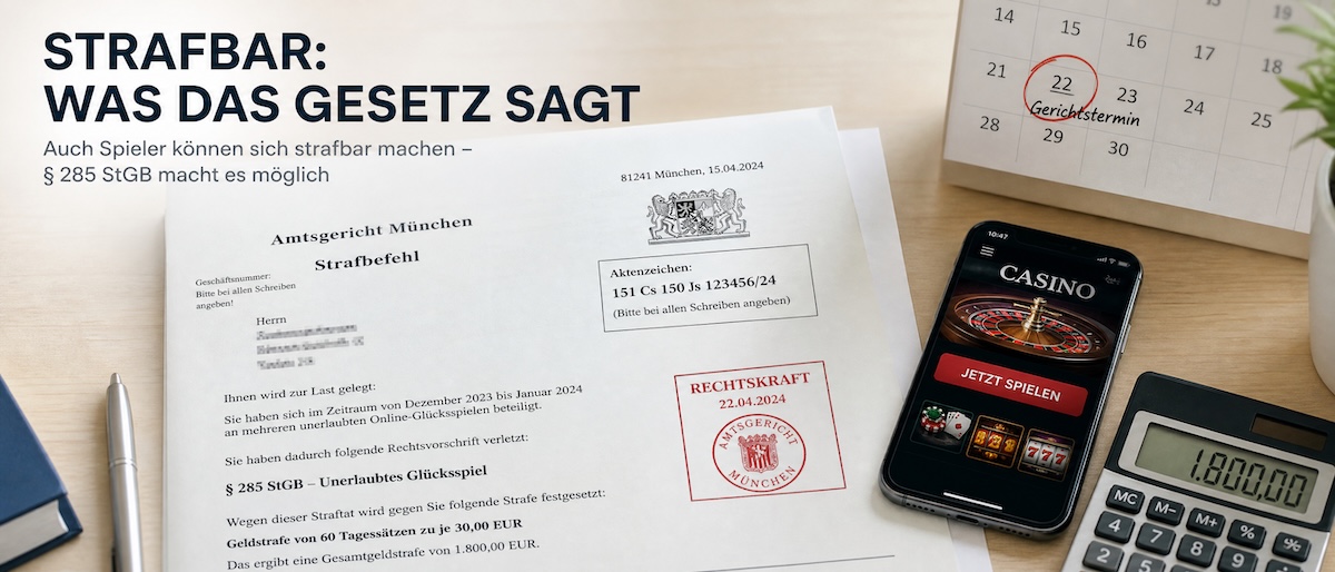 Machen sich Spieler strafbar?